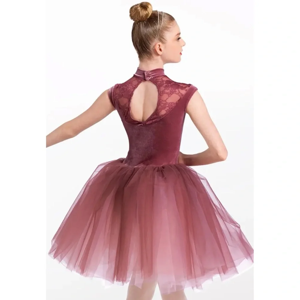 Weissman Showtime | Arietta Elegant Creamy Yellow and White Ballet Tutu, XLC